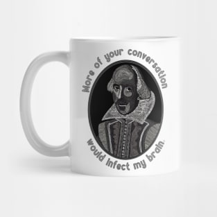 William Shakespeare Portrait and Quote Mug